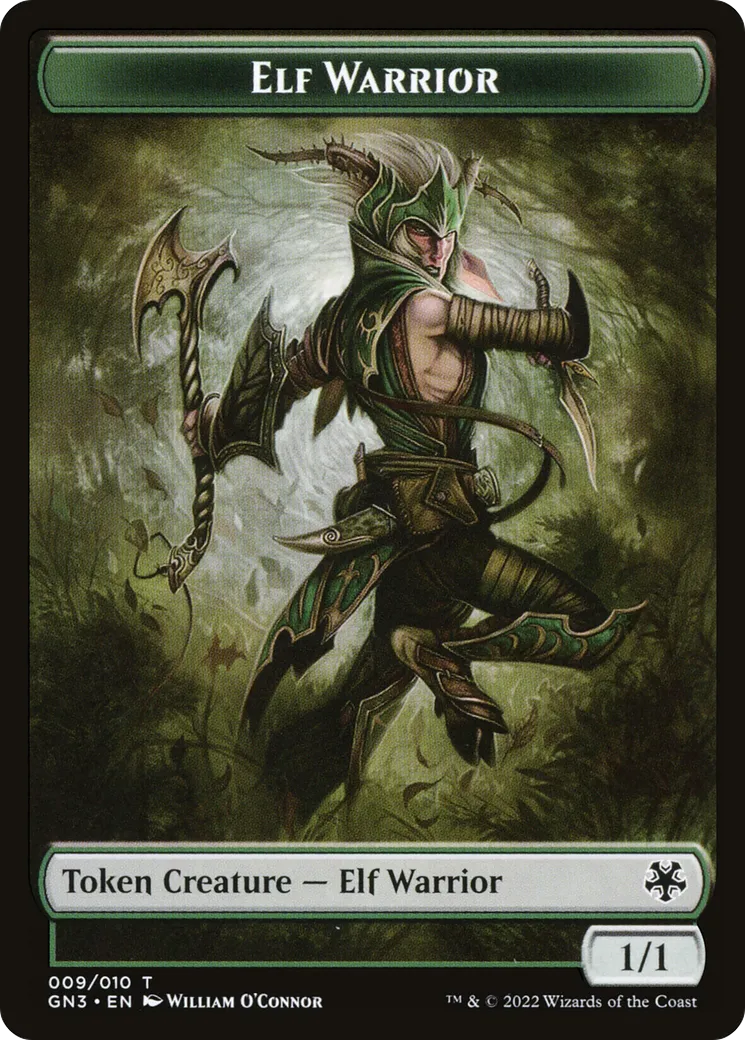 Elf Warrior — Game Night: Free-for-All — Magic: The Gathering