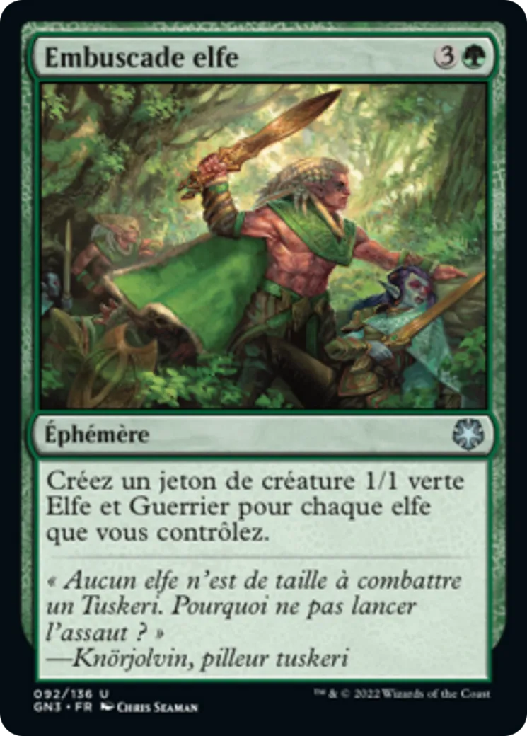 Embuscade elfe — Game Night: Free-for-All — Magic: The Gathering