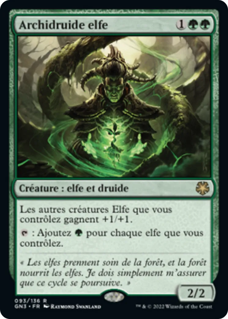 Archidruide elfe — Game Night: Free-for-All — Magic: The Gathering