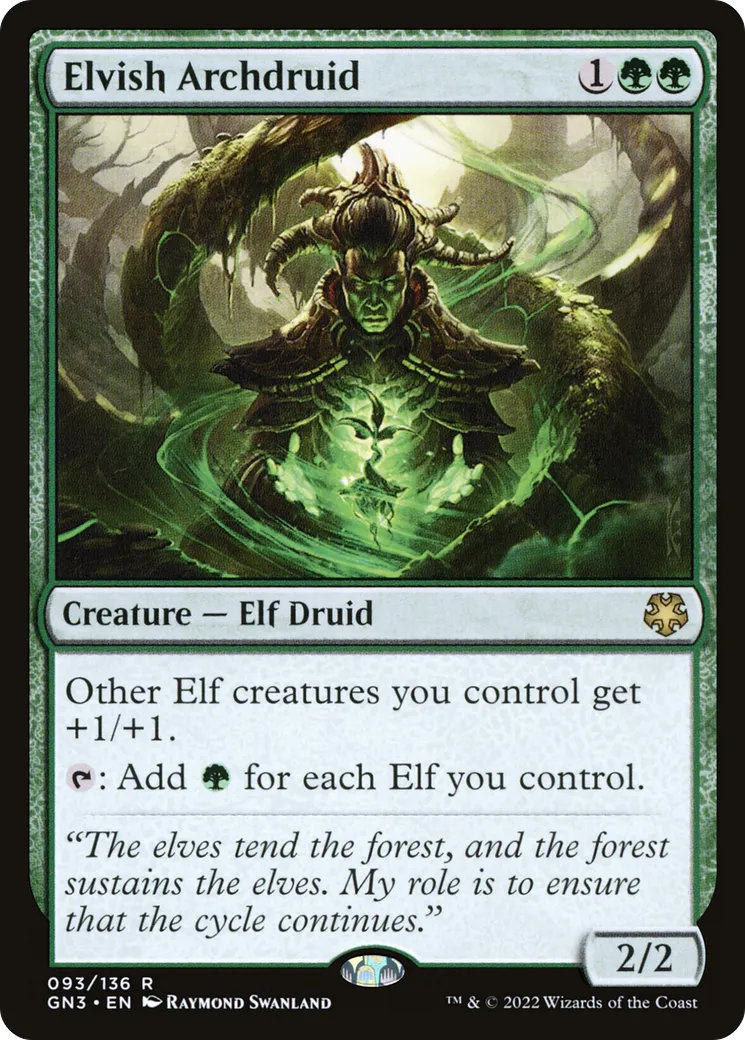 Elvish Archdruid — Game Night: Free-for-All — Magic: The Gathering