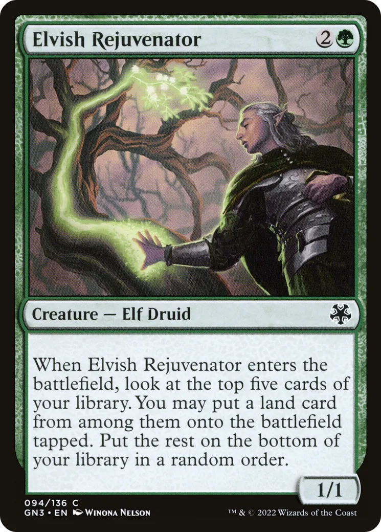 Elvish Rejuvenator — Game Night: Free-for-All — Magic: The Gathering