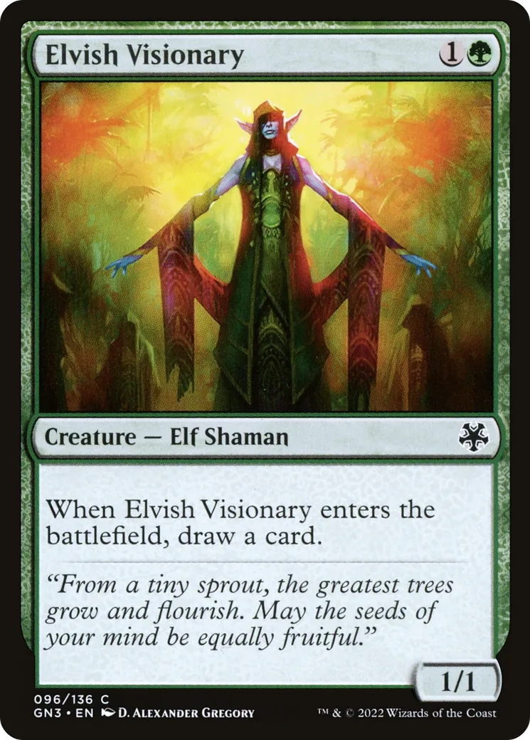 Elvish Visionary — Game Night: Free-for-All — Magic: The Gathering