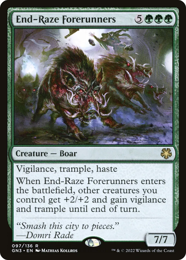 End-Raze Forerunners — Game Night: Free-for-All — Magic: The Gathering