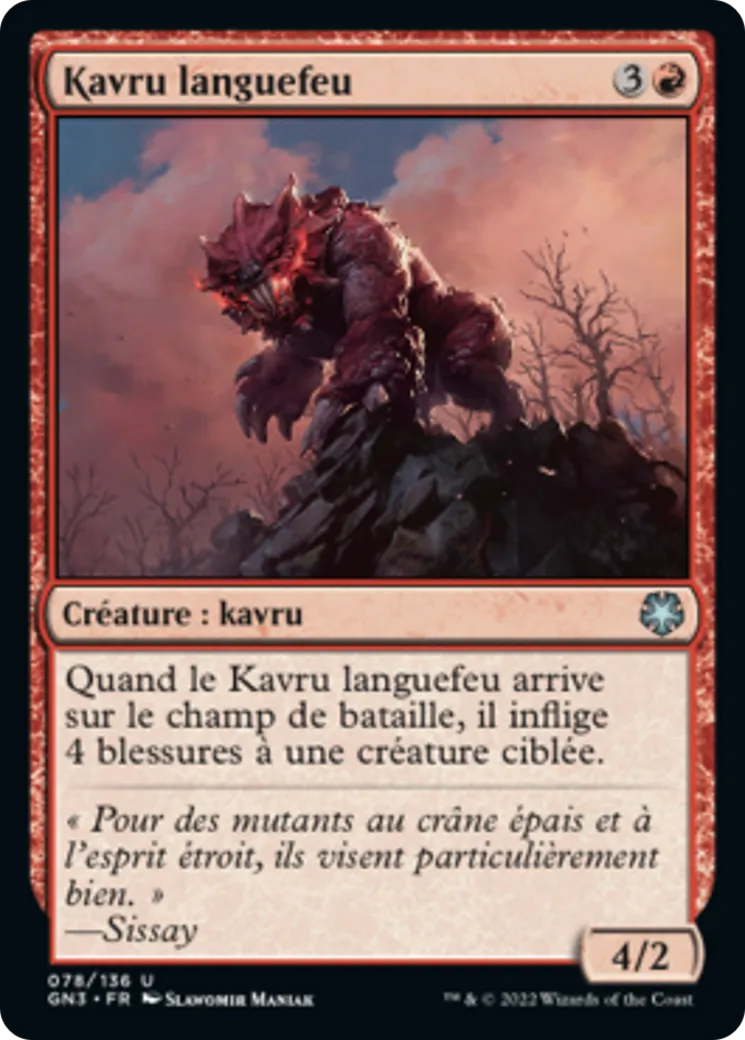 Kavru languefeu — Game Night: Free-for-All — Magic: The Gathering
