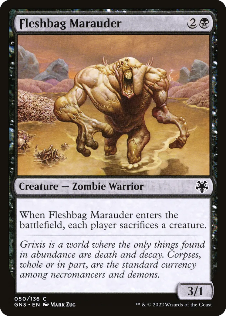 Fleshbag Marauder — Game Night: Free-for-All — Magic: The Gathering