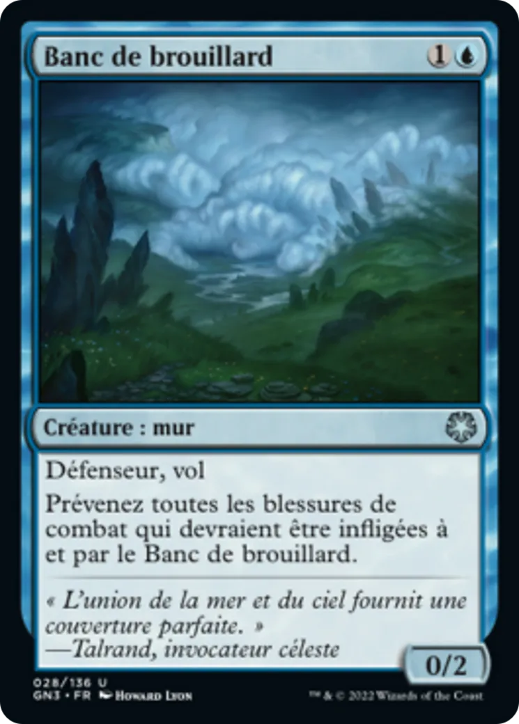 Banc de brouillard — Game Night: Free-for-All — Magic: The Gathering