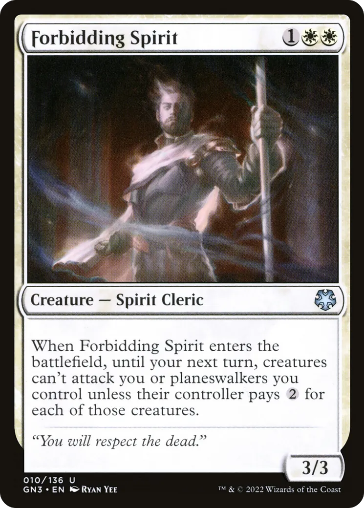 Forbidding Spirit — Game Night: Free-for-All — Magic: The Gathering