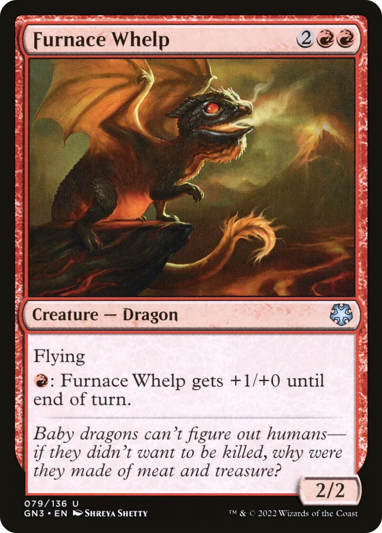 Furnace Whelp — Game Night: Free-for-All — Magic: The Gathering