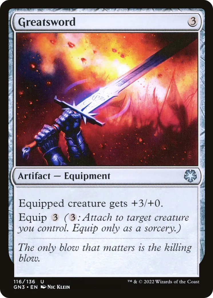 Greatsword — Game Night: Free-for-All — Magic: The Gathering