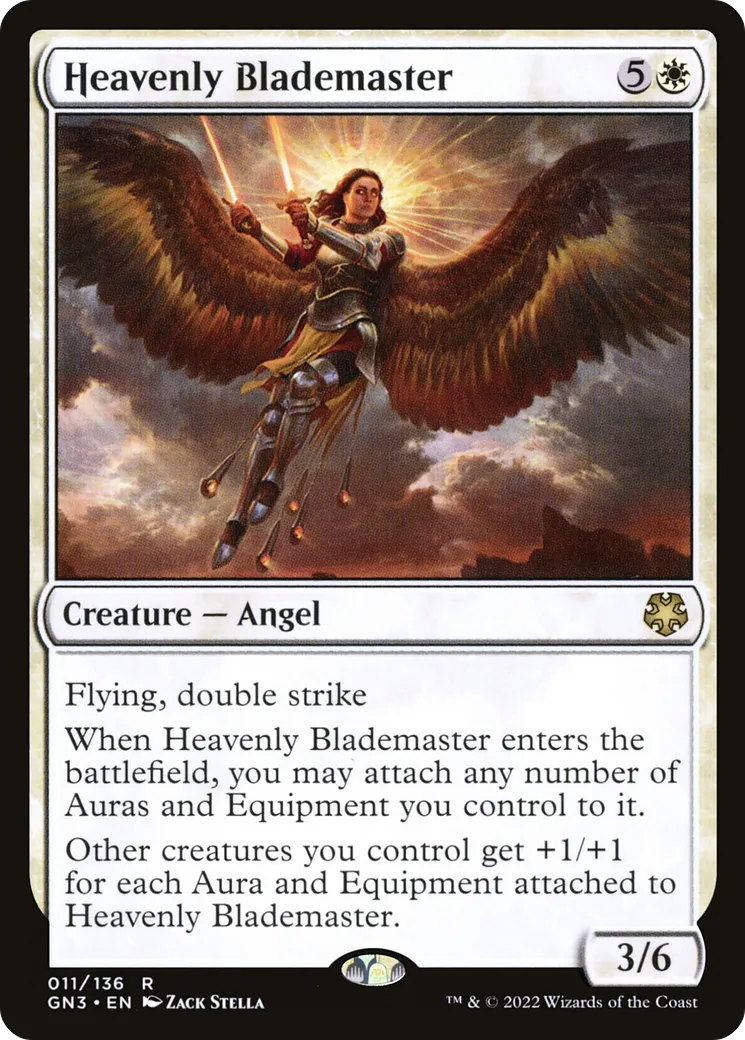 Heavenly Blademaster — Game Night: Free-for-All — Magic: The Gathering