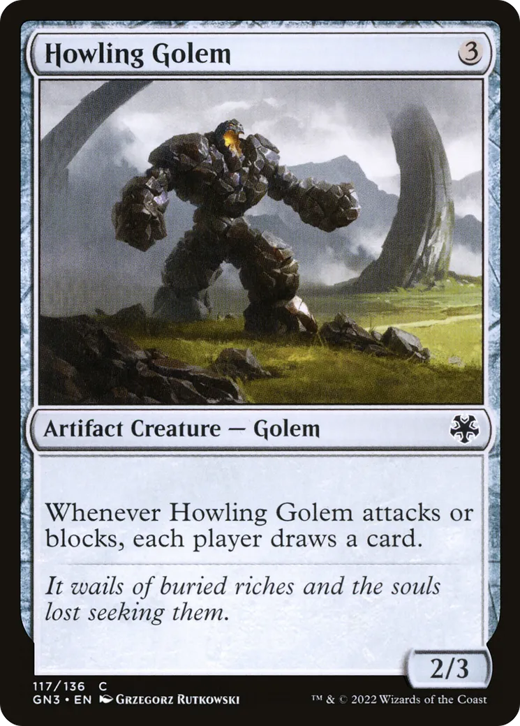 Howling Golem — Game Night: Free-for-All — Magic: The Gathering