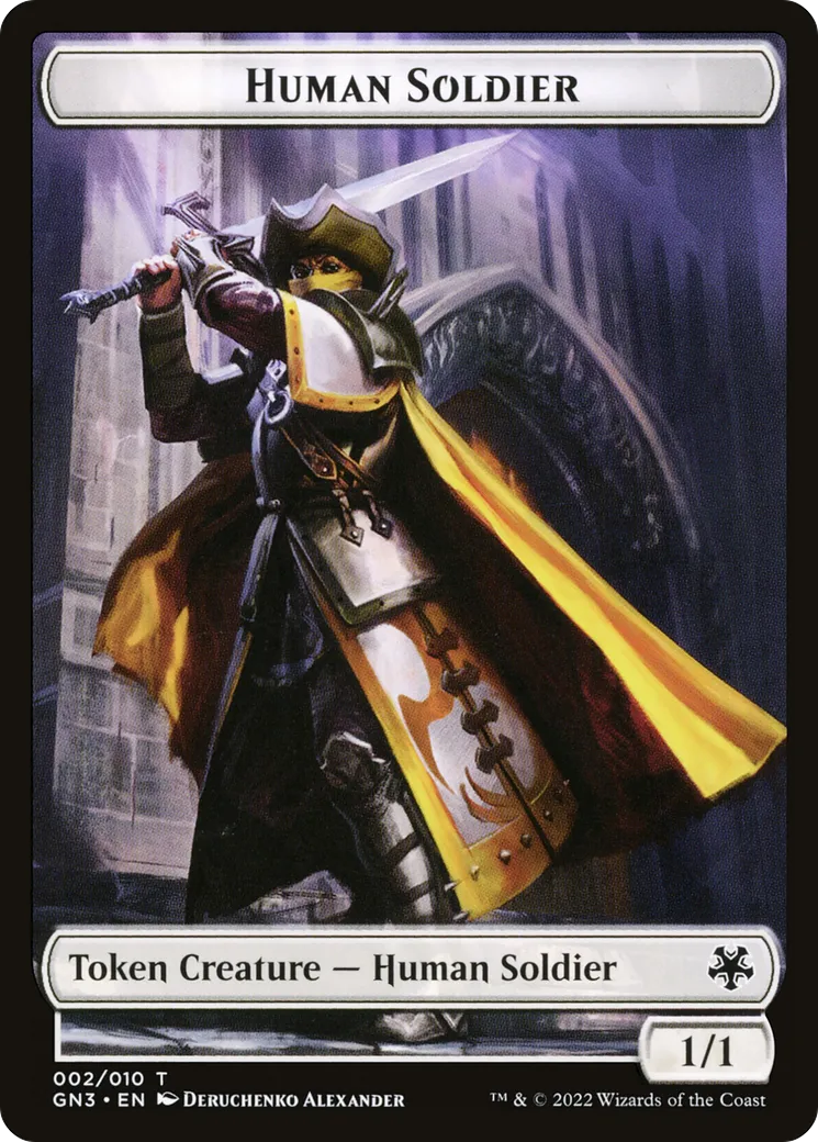 Human Soldier — Game Night: Free-for-All — Magic: The Gathering