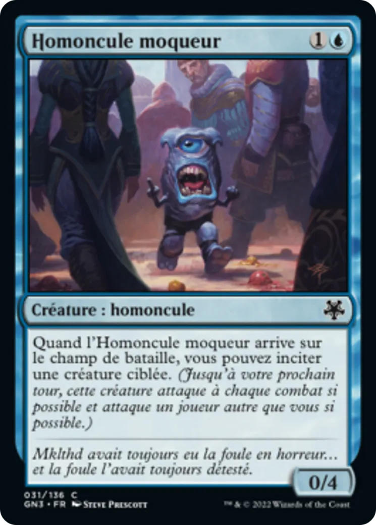Homoncule moqueur — Game Night: Free-for-All — Magic: The Gathering