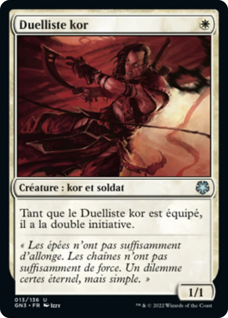 Duelliste kor from Game Night: Free-for-All - Magic: The Gathering