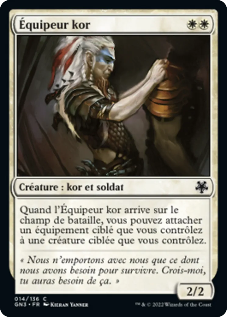 Équipeur kor — Game Night: Free-for-All — Magic: The Gathering