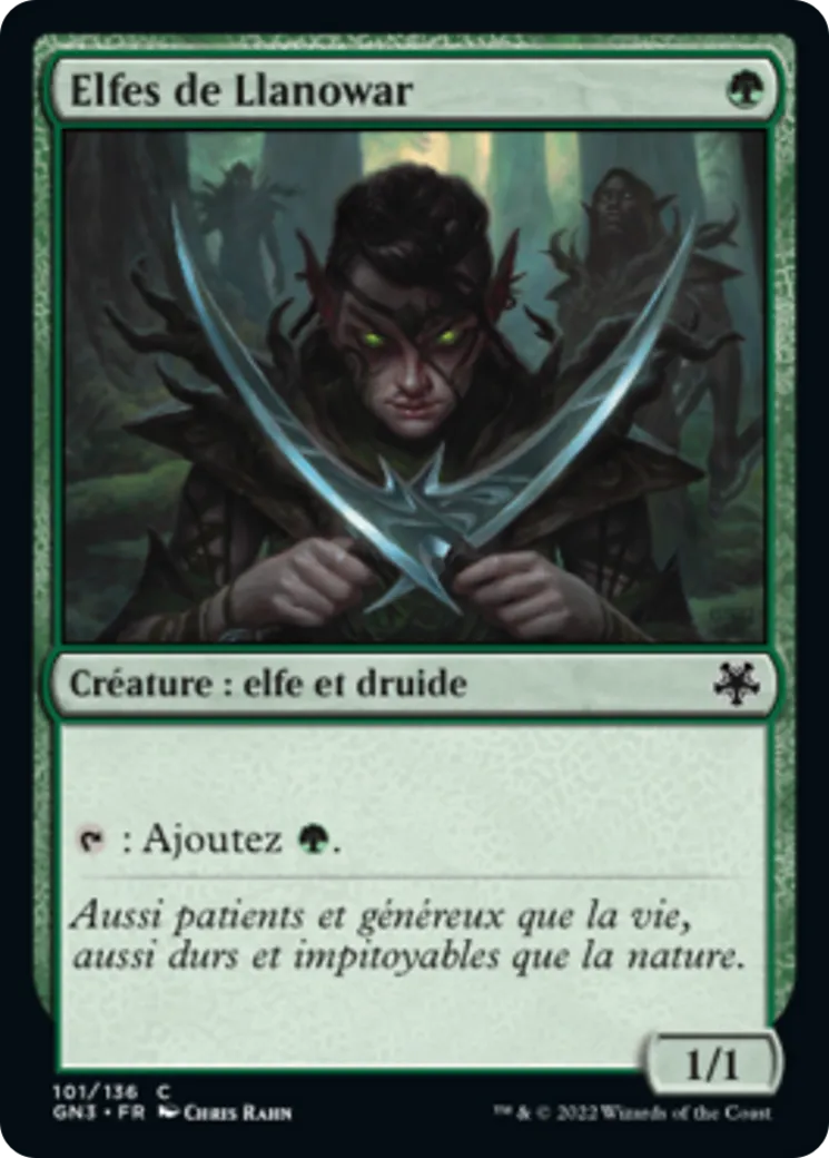 Elfes de Llanowar — Game Night: Free-for-All — Magic: The Gathering