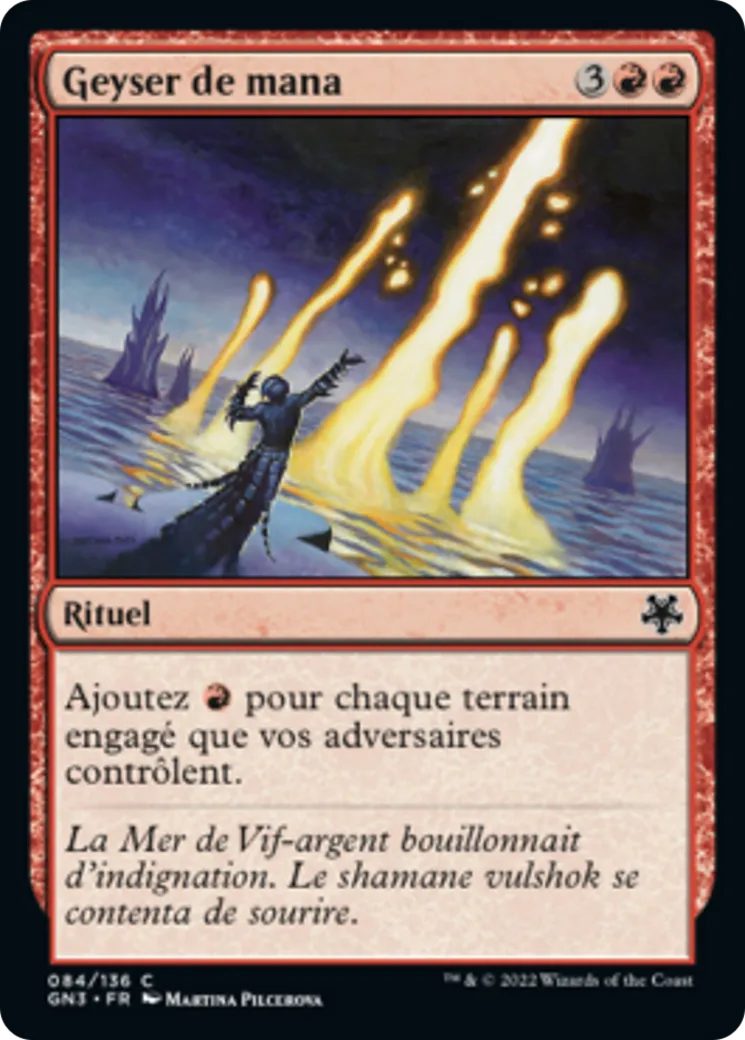 Geyser de mana — Game Night: Free-for-All — Magic: The Gathering