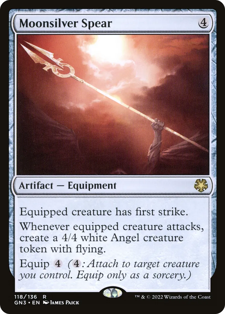 Moonsilver Spear — Game Night: Free-for-All — Magic: The Gathering