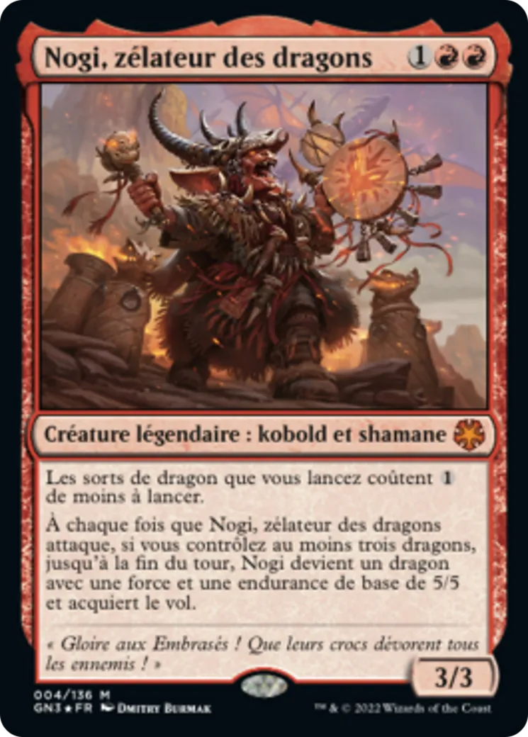 Nogi, zélateur des dragons — Game Night: Free-for-All — Magic: The Gathering