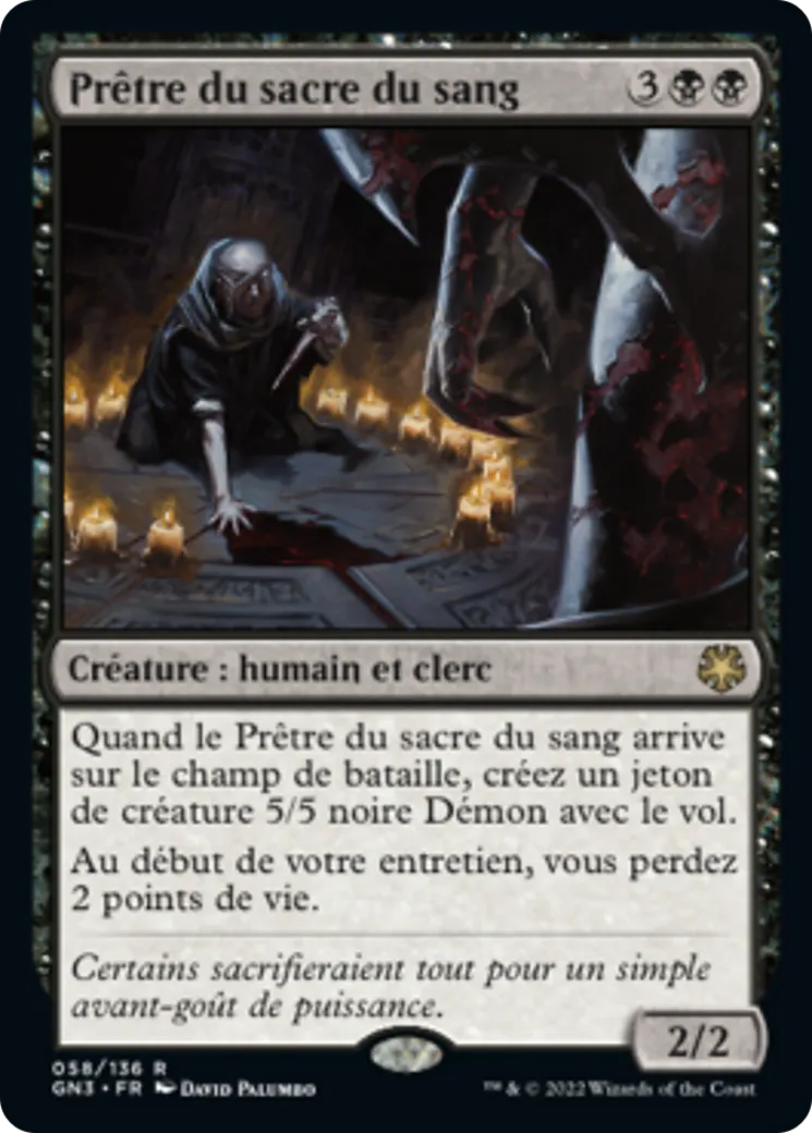 Prêtre du sacre du sang — Game Night: Free-for-All — Magic: The Gathering