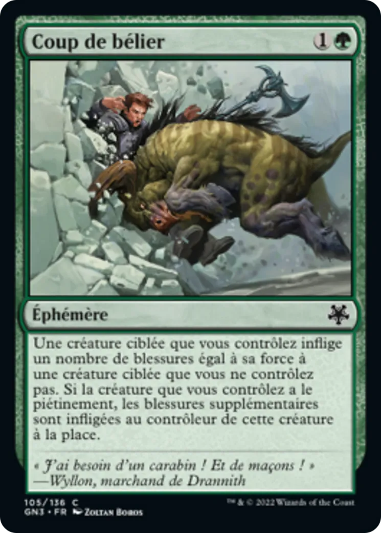 Coup de bélier — Game Night: Free-for-All — Magic: The Gathering