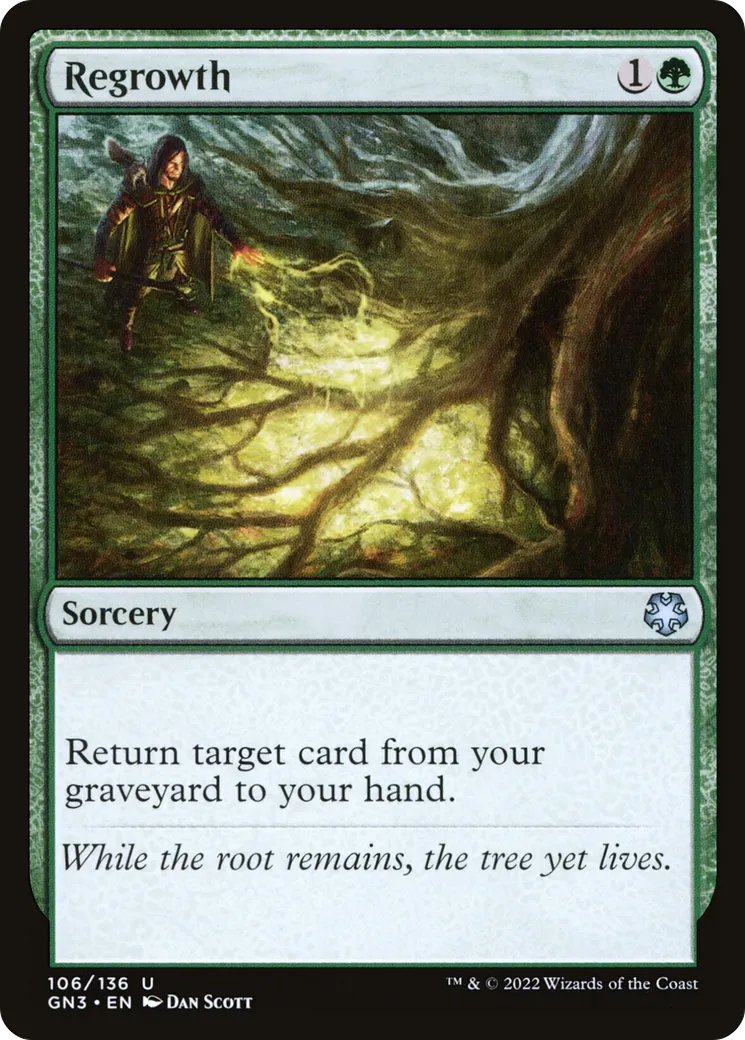 Regrowth — Game Night: Free-for-All — Magic: The Gathering