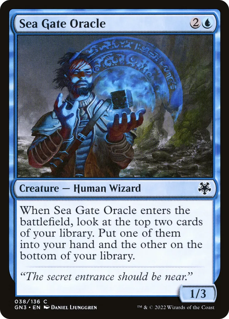 Sea Gate Oracle — Game Night: Free-for-All — Magic: The Gathering