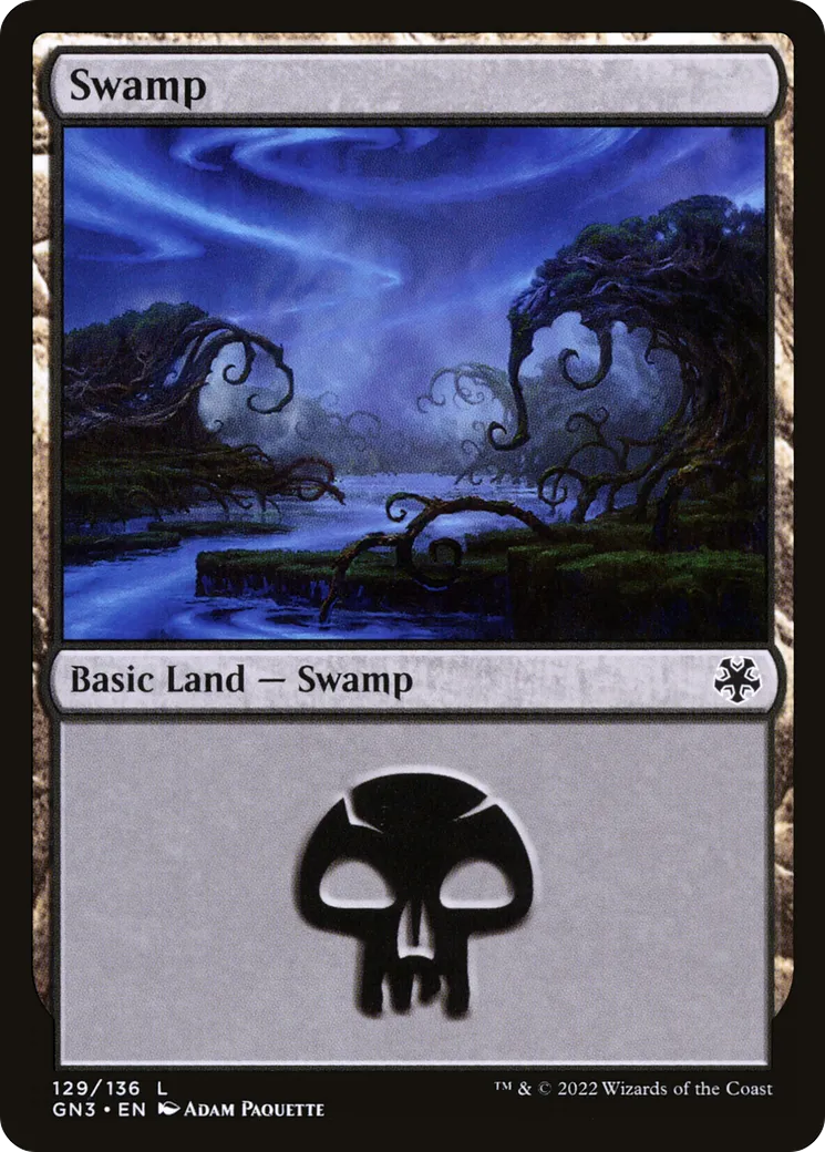 Swamp — Game Night: Free-for-All — Magic: The Gathering