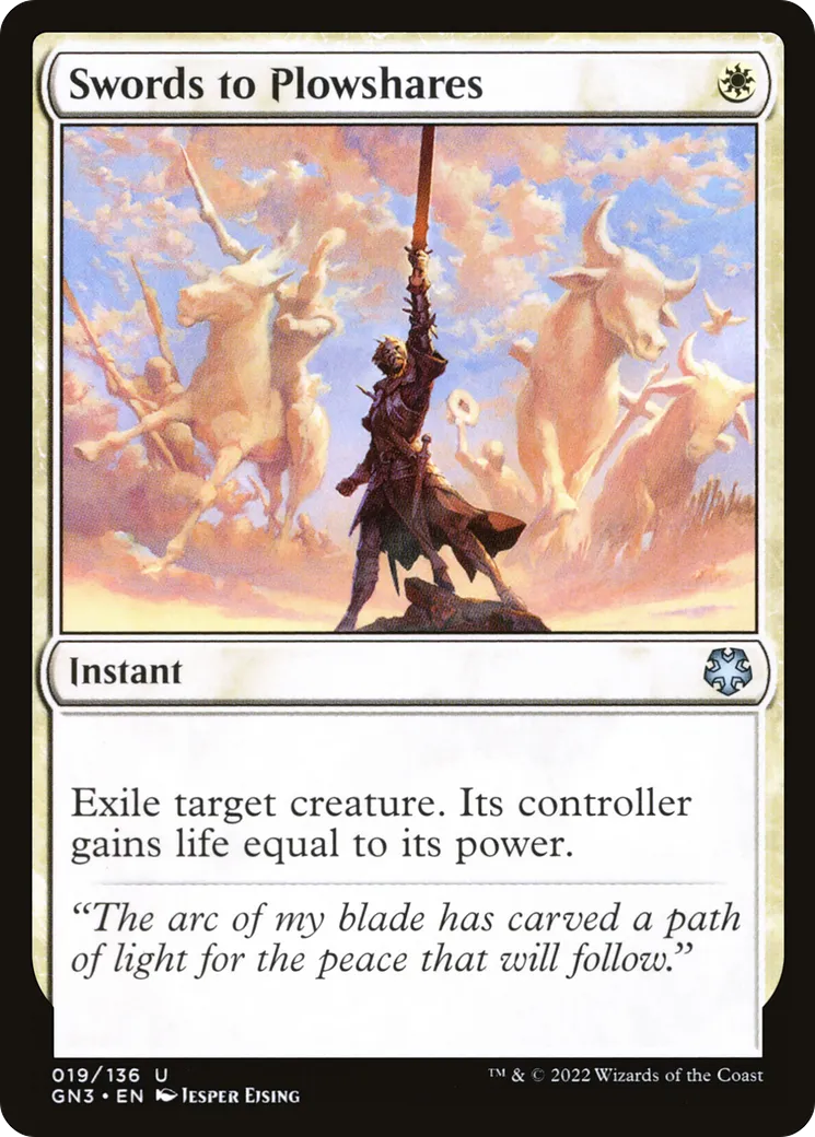 Swords to Plowshares — Game Night: Free-for-All — Magic: The Gathering