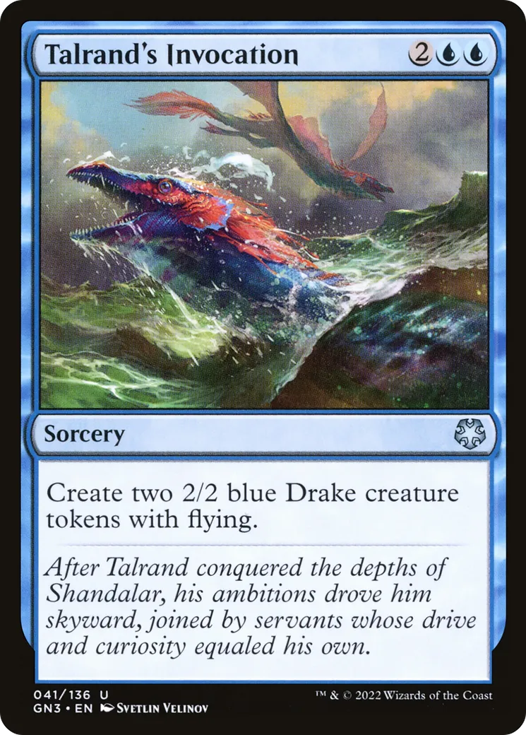 Talrand's Invocation — Game Night: Free-for-All — Magic: The Gathering