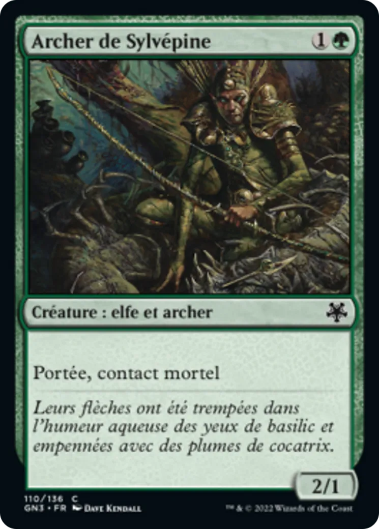 Archer de Sylvépine — Game Night: Free-for-All — Magic: The Gathering