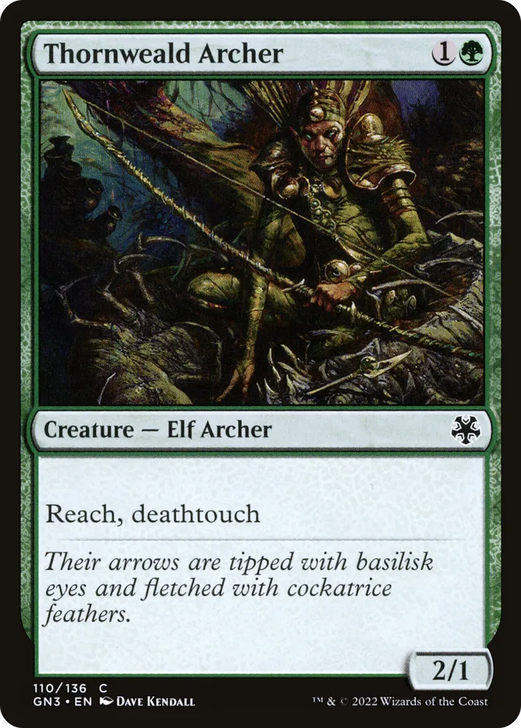 Thornweald Archer — Game Night: Free-for-All — Magic: The Gathering
