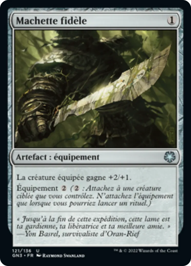 Machette fidèle — Game Night: Free-for-All — Magic: The Gathering