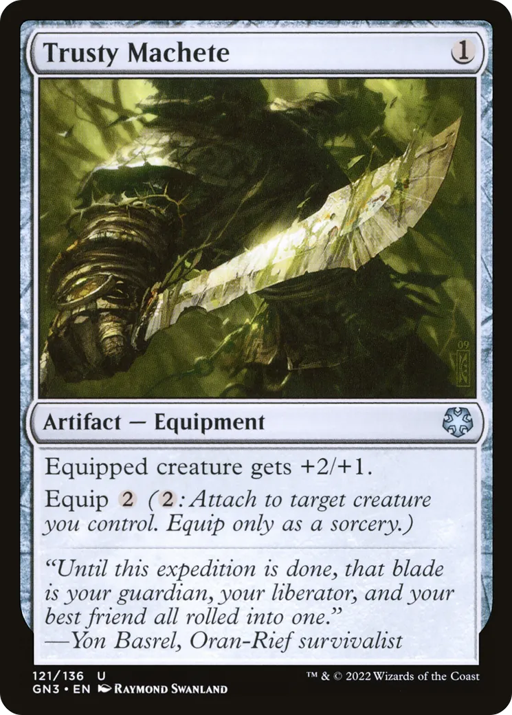Trusty Machete — Game Night: Free-for-All — Magic: The Gathering