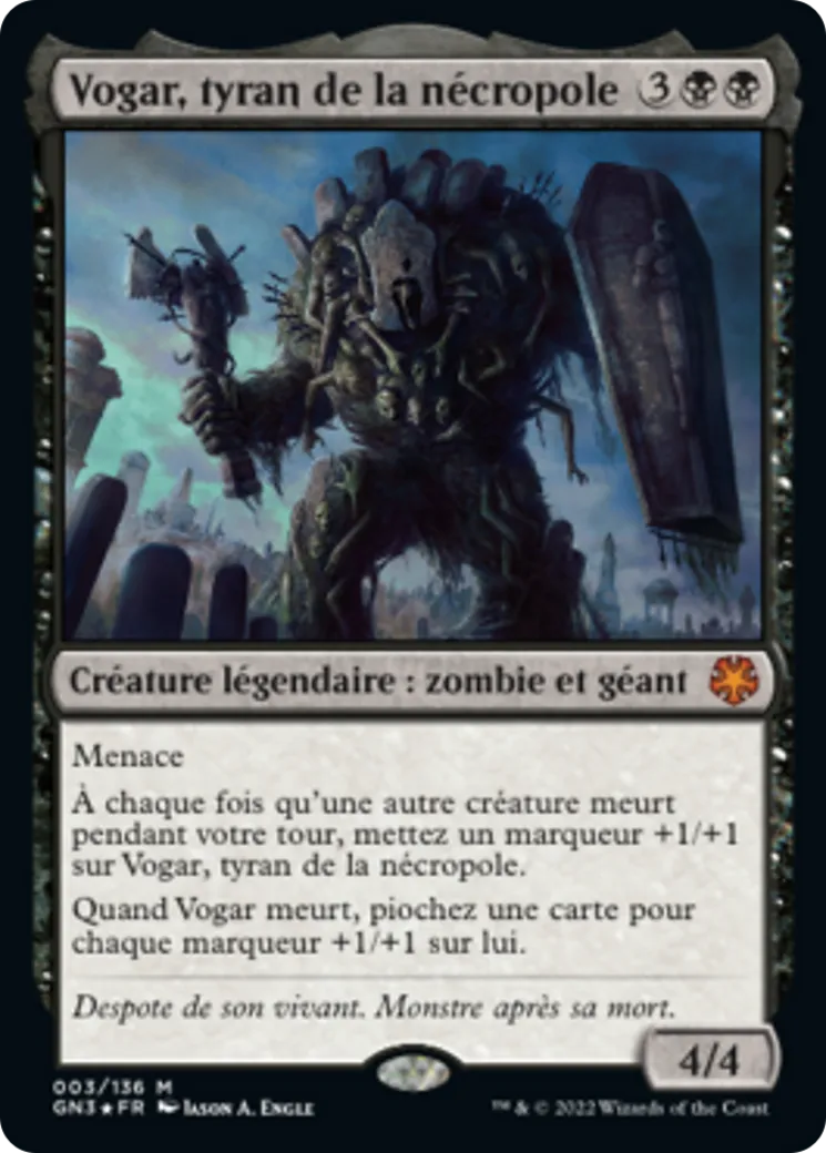 Vogar, tyran de la nécropole from Game Night: Free-for-All - Magic: The Gathering