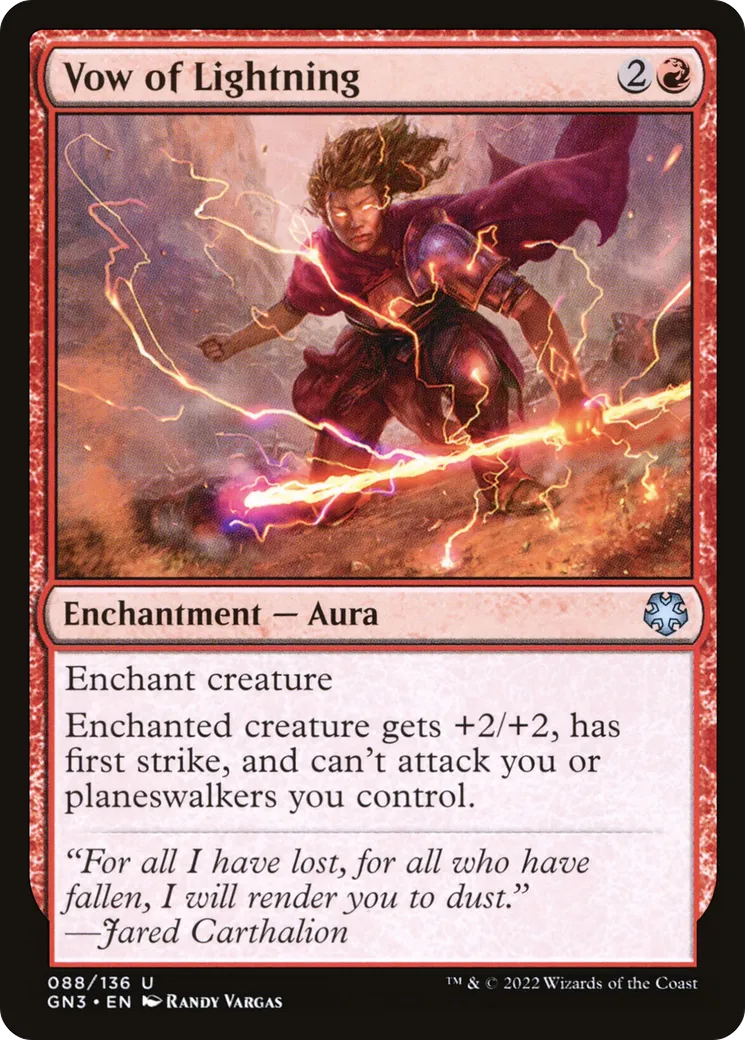 Vow of Lightning — Game Night: Free-for-All — Magic: The Gathering