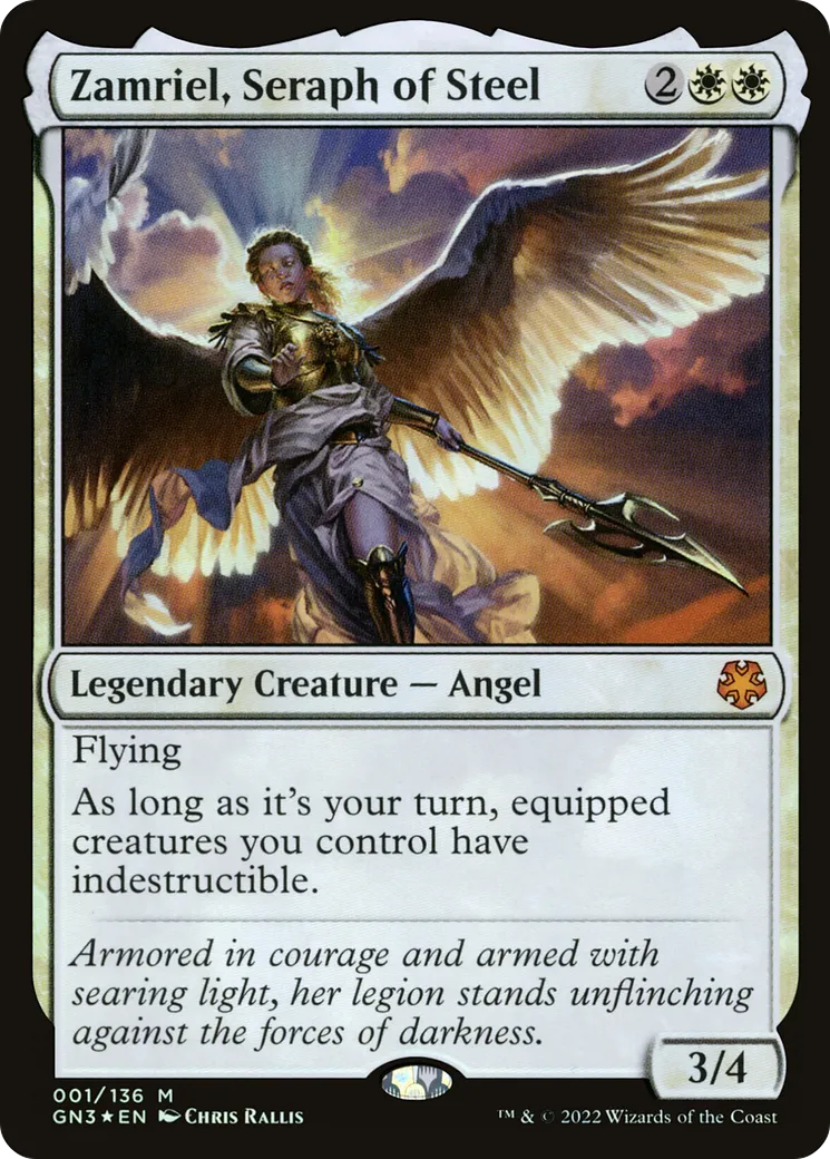 Zamriel, Seraph of Steel — Game Night: Free-for-All — Magic: The Gathering