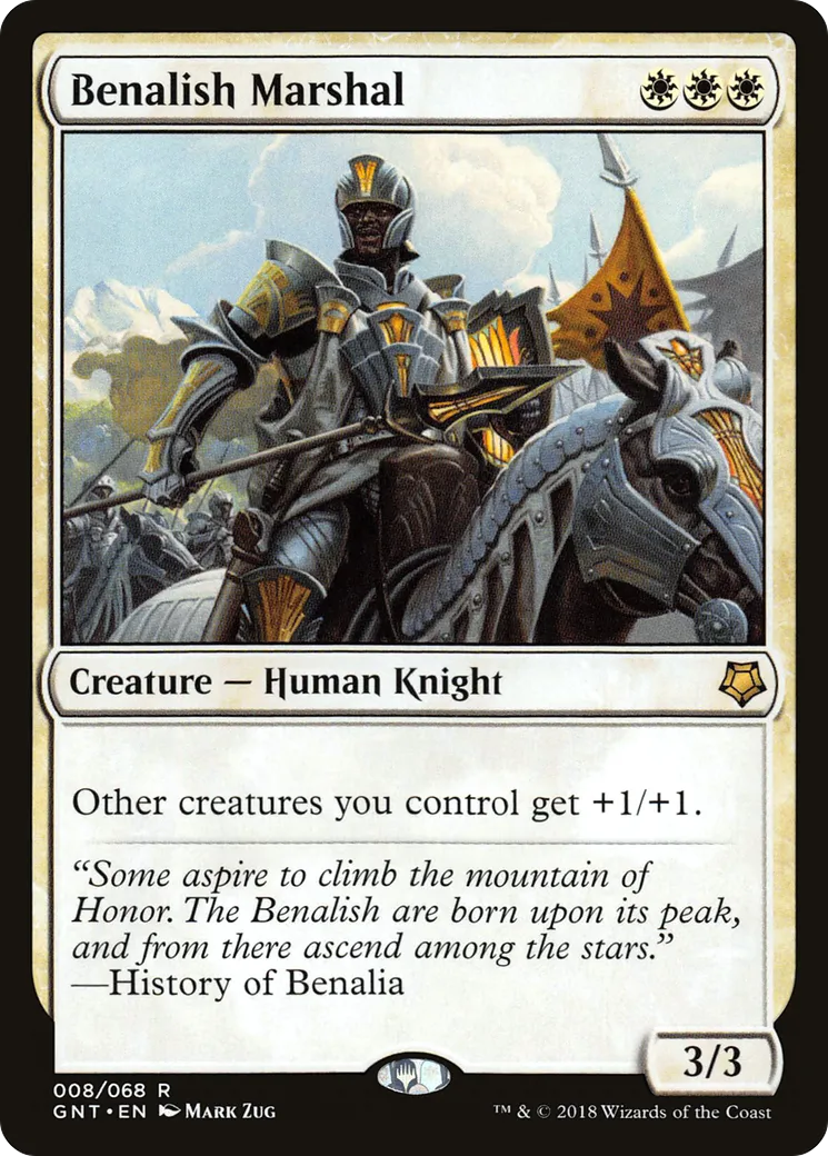 Benalish Marshal — Game Night — Magic: The Gathering