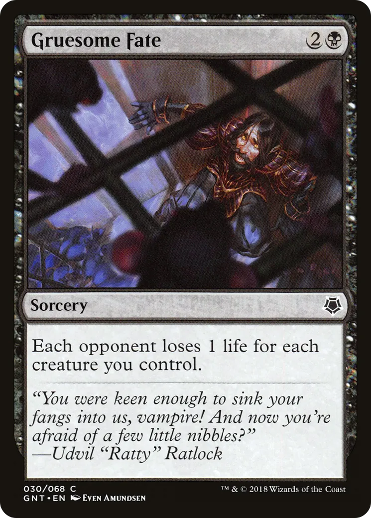 Gruesome Fate — Game Night — Magic: The Gathering