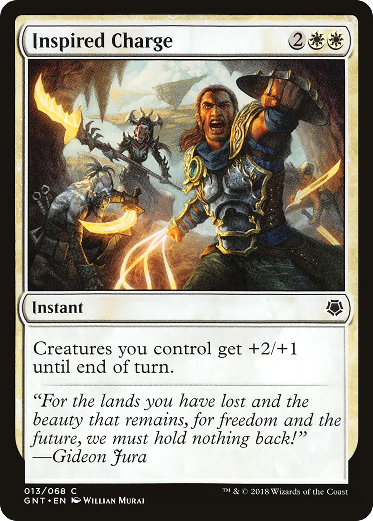 Inspired Charge — Game Night — Magic: The Gathering