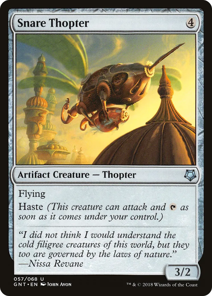 Snare Thopter — Game Night — Magic: The Gathering