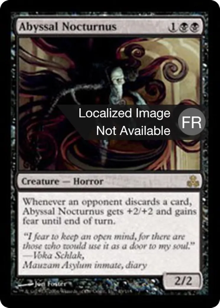Nocturnus des abysses — Guildpact — Magic: The Gathering