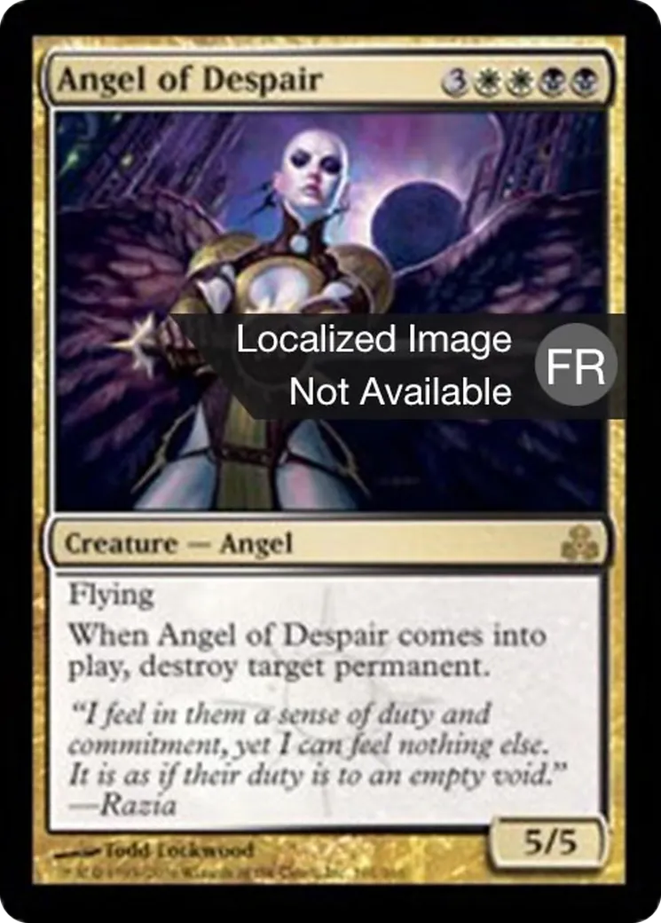 Ange du désespoir — Guildpact — Magic: The Gathering