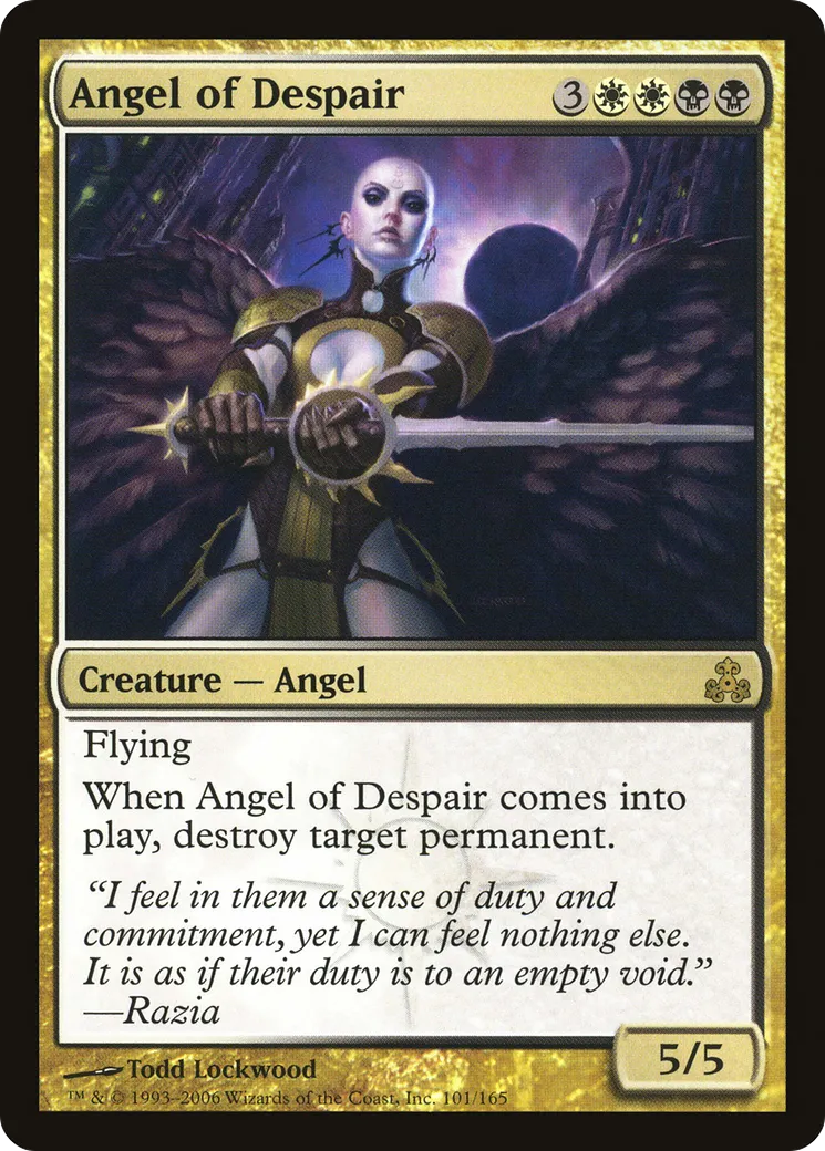 Angel of Despair — Guildpact — Magic: The Gathering
