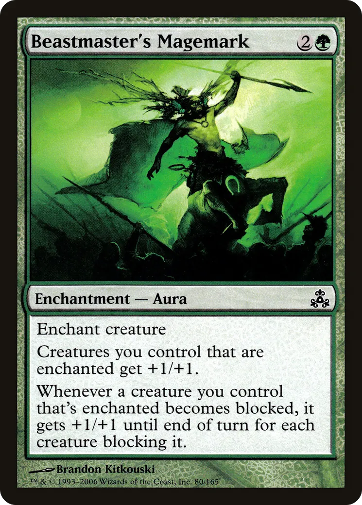 Beastmaster's Magemark — Guildpact — Magic: The Gathering