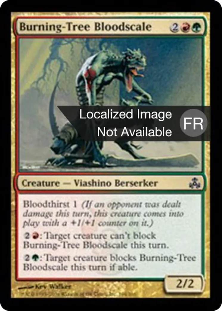 Écaillesang de Brûlebranche — Guildpact — Magic: The Gathering