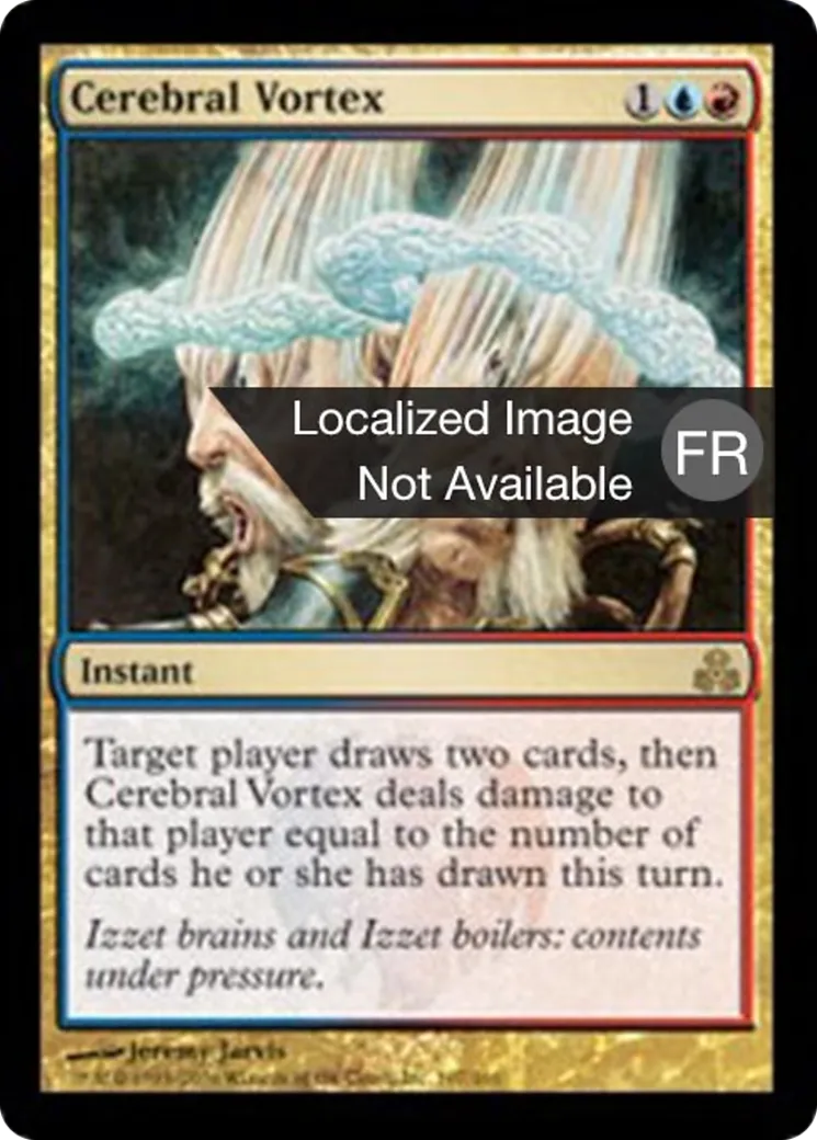 Vortex cérébral — Guildpact — Magic: The Gathering