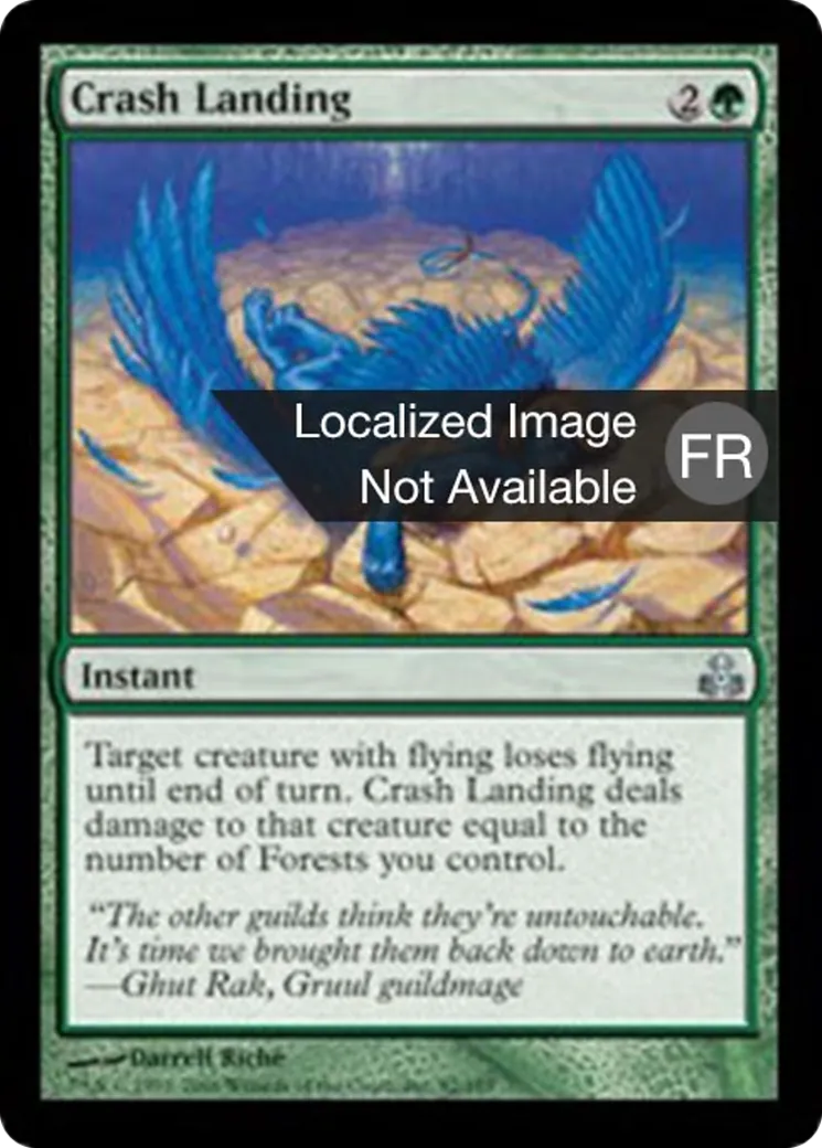 Atterrissage en catastrophe — Guildpact — Magic: The Gathering
