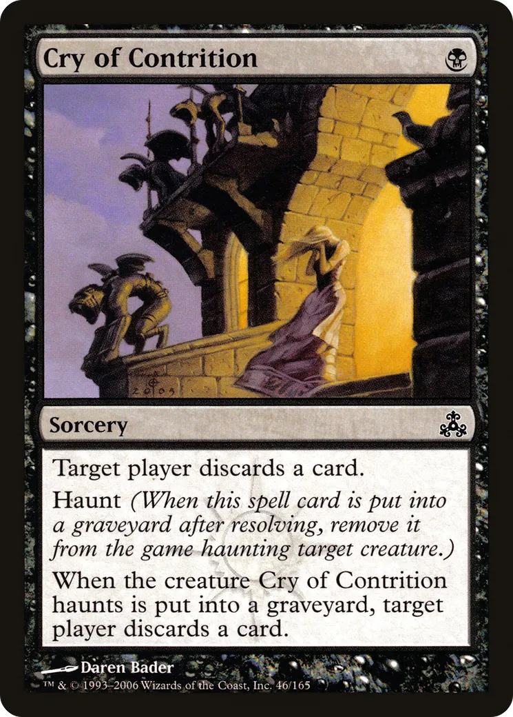 Cry of Contrition — Guildpact — Magic: The Gathering