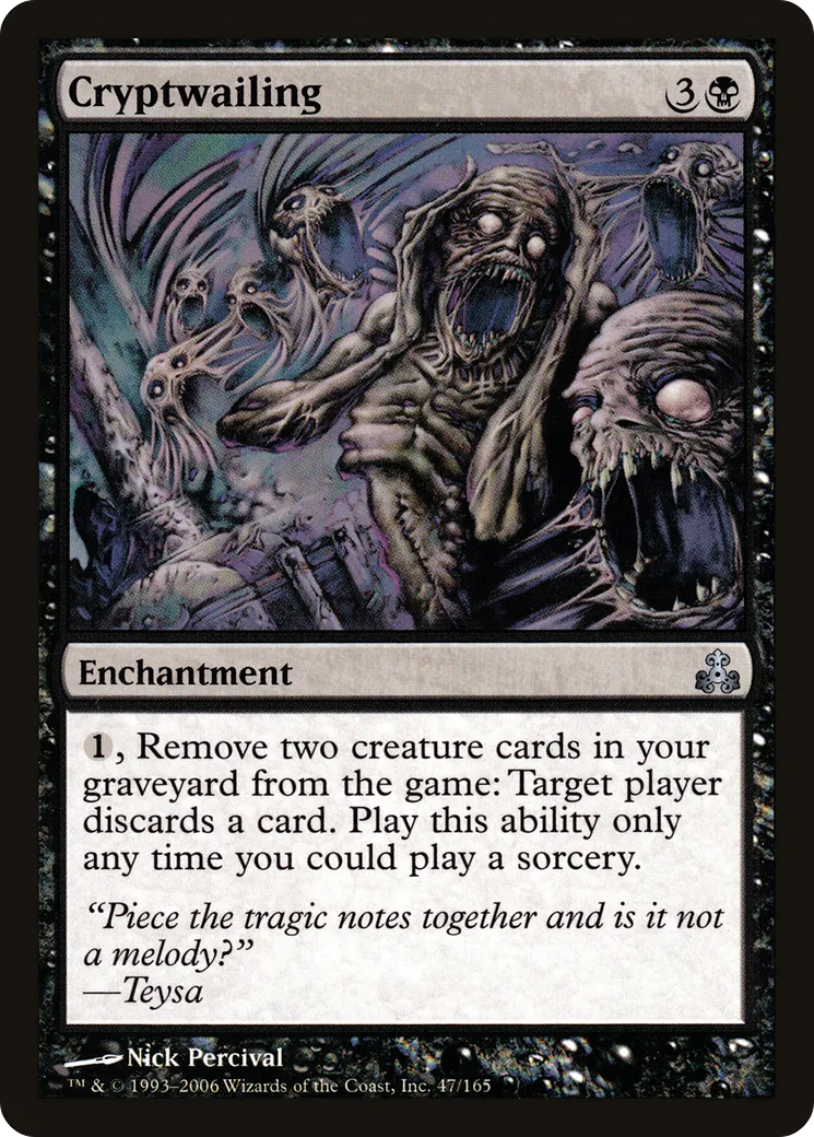 Cryptwailing — Guildpact — Magic: The Gathering